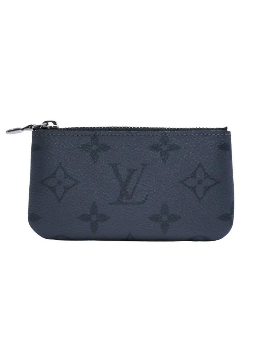 Louis Vuitton Pochette Cles Coin Purse Monogram Eclipse Black